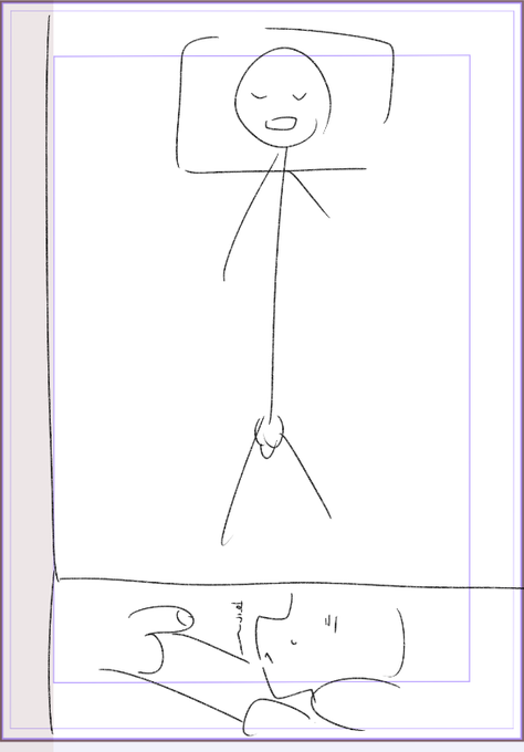 このネームを清書する私の気持ちも考えてほしい😾!! 