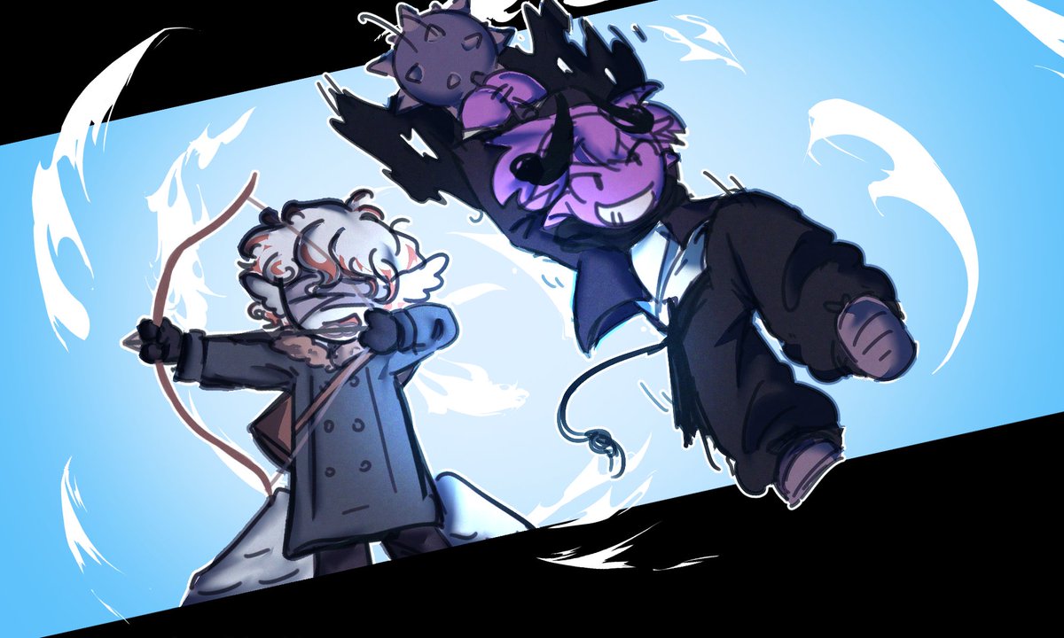 the dynamic duo .. #eggchanfanart #wemmbufanart #unstableuniverse