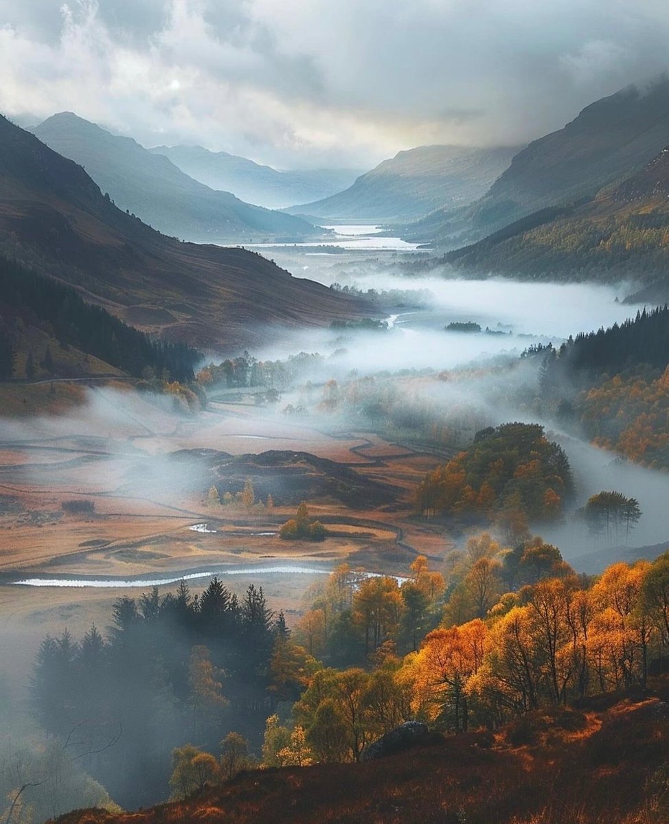 earthcurated's tweet photo. The Highlands of Scotland 🍂 https://t.co/j1nMZaQ8N4
