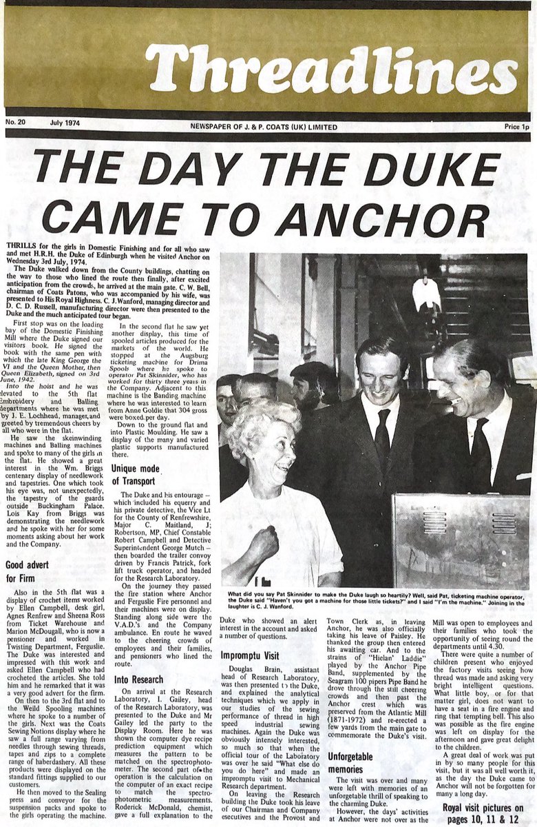 Paisley Thread Mill tweet media