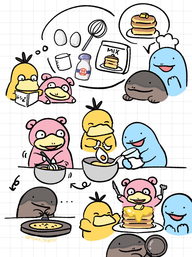 みんなでホットケーキ作り🥞