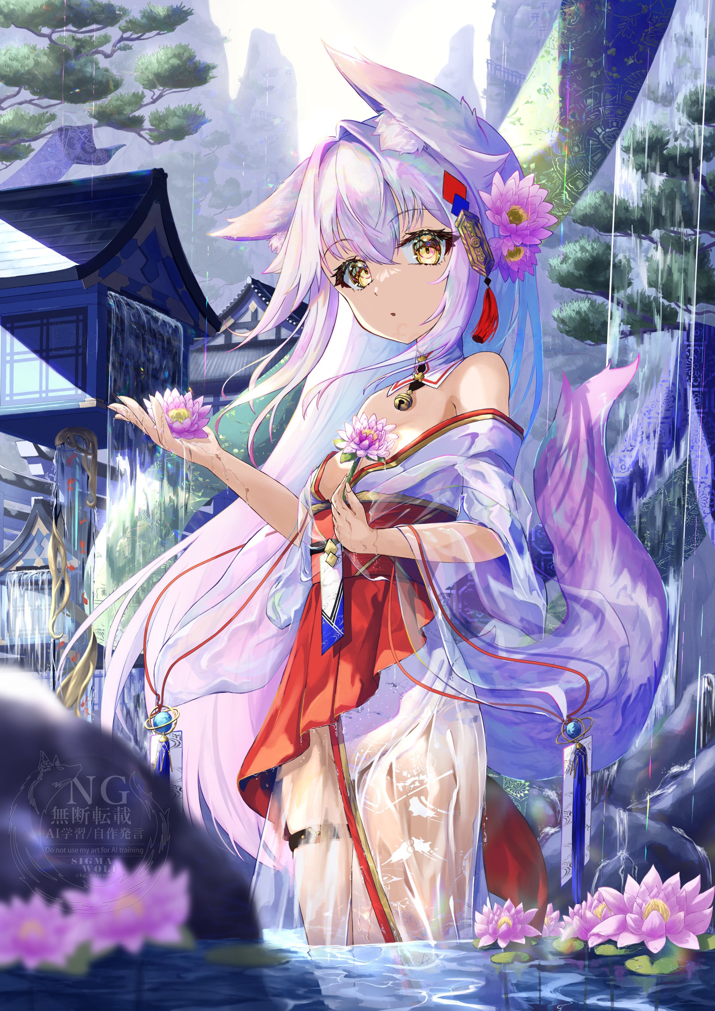 MI工房、完成品、フォケウルフイラスト 限定1点］🐺狼メイド［パーツ分け済みPSD］ - 六太 - nizima by