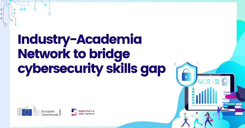 DigitalEU's tweet photo. 💻 Bridging the cyber skills gap is crucial for a more secure &amp; competitive EU digital economy.

Join the new Industry-Academia Network of the Cybersecurity Skills Academy to help build a robust ecosystem for cybersecurity job market, talent &amp; skills.

✍️ Learn more &amp; apply now↓
