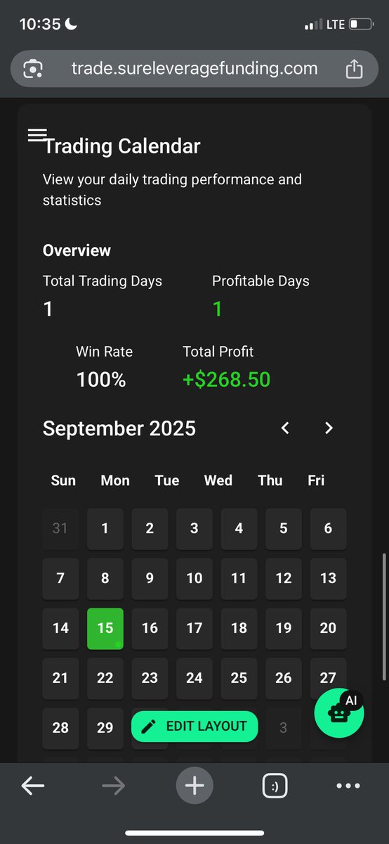 Passing my evaluation account phase 1 and phase 2 with <a href="/SureLeverage/">Sure Leverage</a> <a href="/SureLeverage_P/">SureLeverage Partners</a> <a href="/SureLeverageCEO/">Sebastian Ness | CEO of Sure Leverage</a> 

Waiting to complete minimum trading days and receive my funded account 🤝

Thank you <a href="/SureLeverage/">Sure Leverage</a> for given freedom to traders 🤝