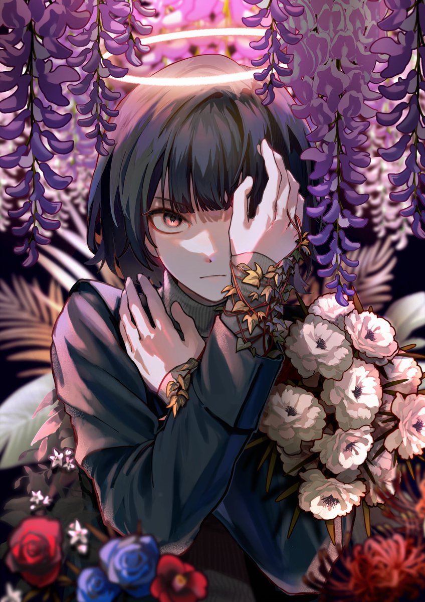 Had the opportunity to draw a tribute for BCNO on #BackstageVocaloidZine !! I cannot thank the mods enough for their patience and for their efforts in keeping the zine well organized 🙏🙏🙏 

#ArTbCNO