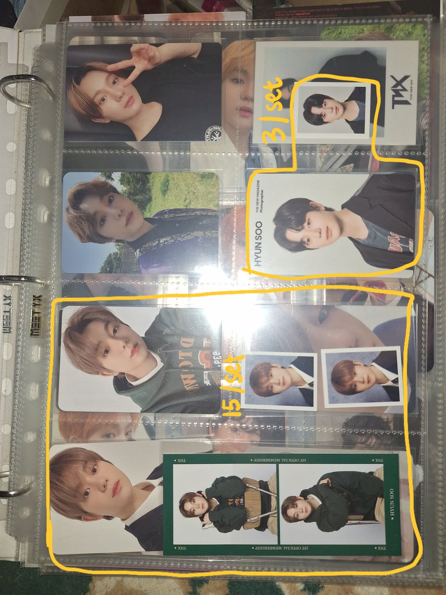bubblyuyucart's tweet image. WTS 🇲🇾

TNX HYUNSOO VARIOUS PHOTOCARD

- price in RM
- lowered the price
- discount if take a lot

🌎 ok (but need to have 🇲🇾 add)
📦 RM 0.50 / toplo
📬 RM 9 WM || RM 16 EM
✅ spay / online banking
❌ no sensitive, backout, and joy buyer
#pasartnx #wtstnx #wtswtbtnx