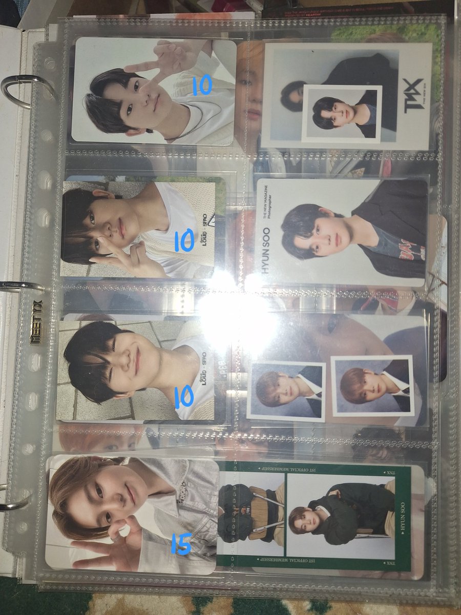 bubblyuyucart's tweet image. WTS 🇲🇾

TNX HYUNSOO VARIOUS PHOTOCARD

- price in RM
- lowered the price
- discount if take a lot

🌎 ok (but need to have 🇲🇾 add)
📦 RM 0.50 / toplo
📬 RM 9 WM || RM 16 EM
✅ spay / online banking
❌ no sensitive, backout, and joy buyer
#pasartnx #wtstnx #wtswtbtnx