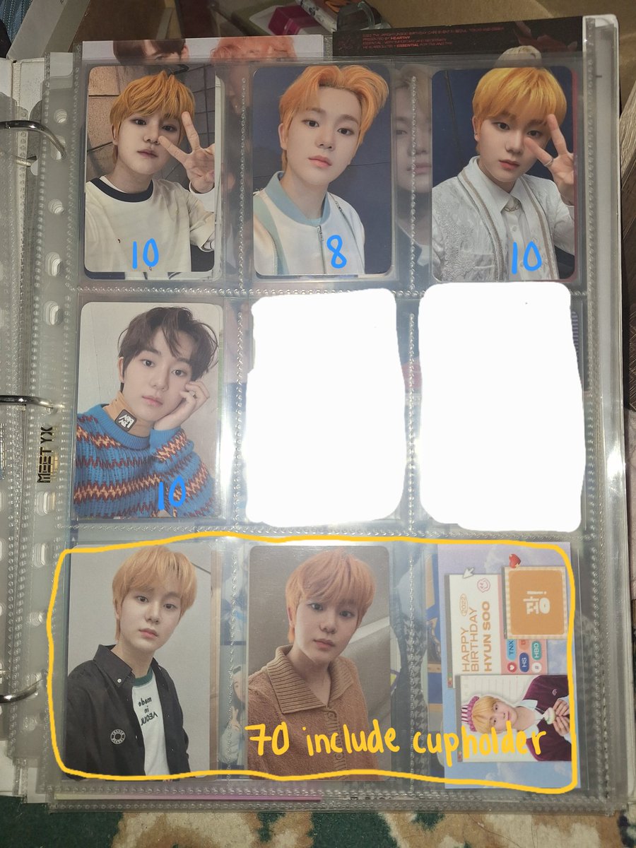 bubblyuyucart's tweet image. WTS 🇲🇾

TNX HYUNSOO VARIOUS PHOTOCARD

- price in RM
- lowered the price
- discount if take a lot

🌎 ok (but need to have 🇲🇾 add)
📦 RM 0.50 / toplo
📬 RM 9 WM || RM 16 EM
✅ spay / online banking
❌ no sensitive, backout, and joy buyer
#pasartnx #wtstnx #wtswtbtnx