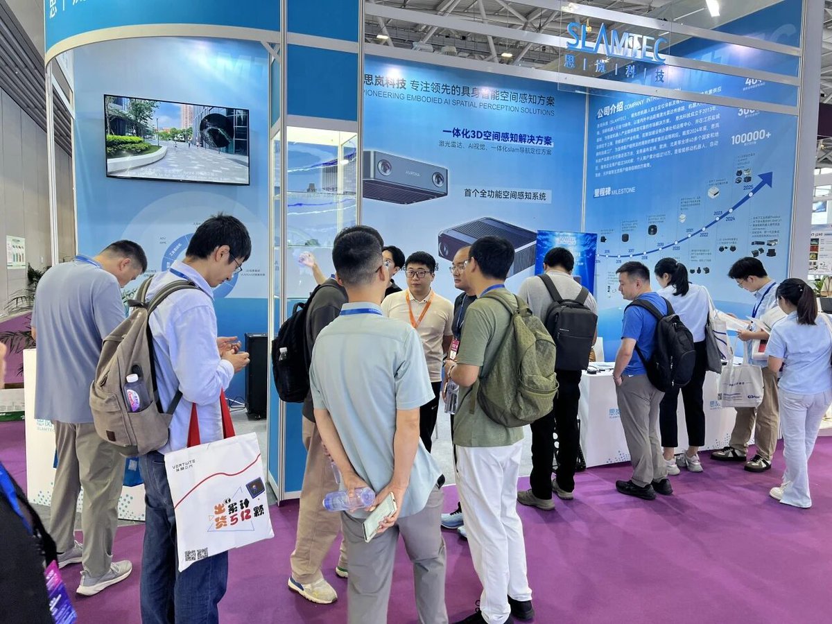 Slamtec_China's tweet image. 🚀 Exciting recap from #CIOE2025!
Slamtec showcased cutting-edge sensors &amp;amp; mobile solutions redefining how robots perceive and move. 🌐 

#Robotics #LiDAR #CIOE #Slamtec