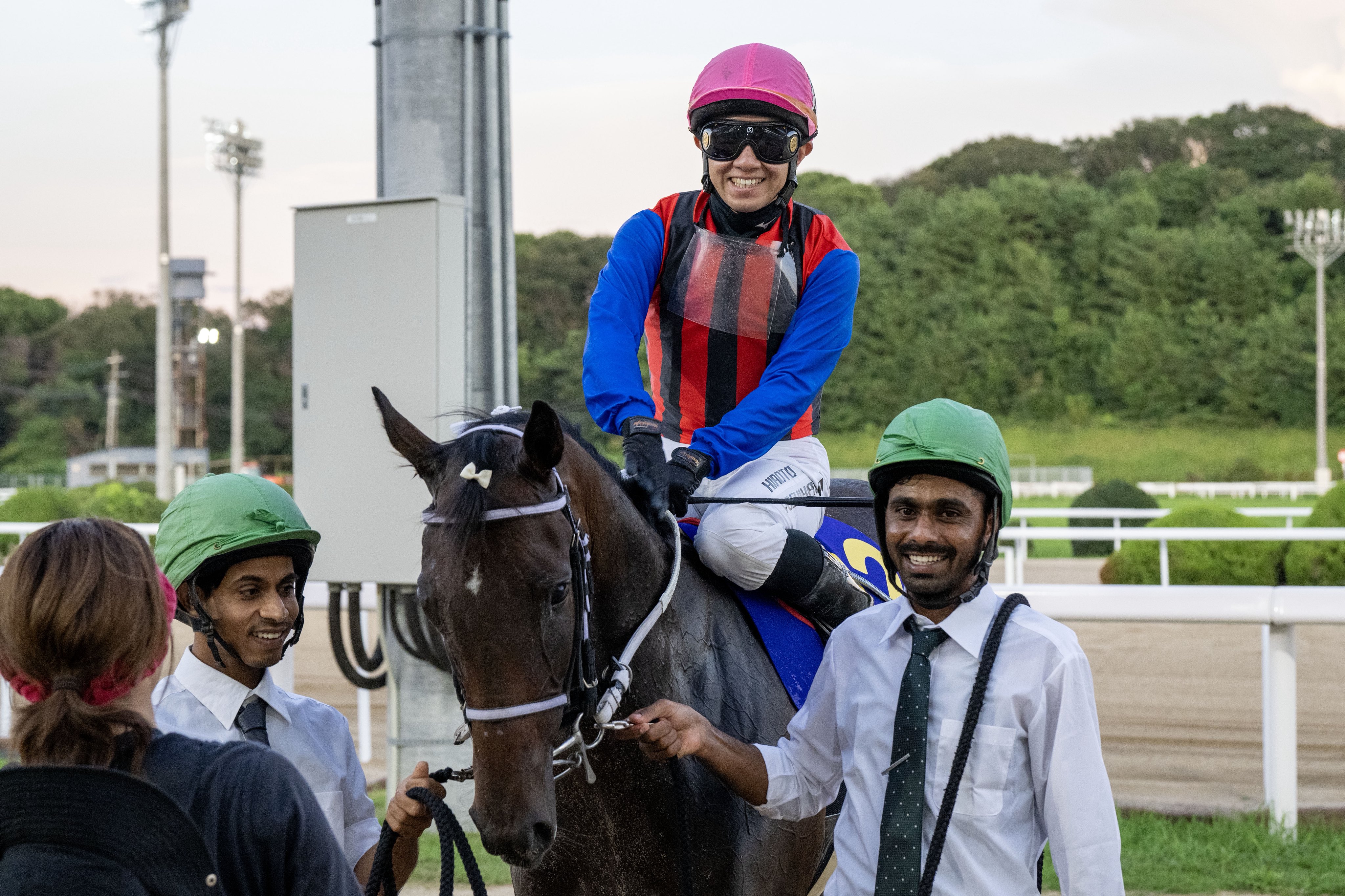 吉原寛人騎手 通算2000勝 記念ジャージ S 競馬 ジャンパー 吉原