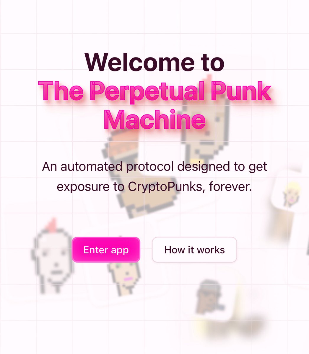 Let me get this straight: $PNKSTR is meant to

1️⃣ Buy Punks with 10% of trading fees it generates

2️⃣ List Punks for 1.2x of their purchase price

3️⃣ Use the ETH earned from selling Punks to buy &amp; burn $PNKSTR

This is peak performative NFT strategy. But will it be sustainable?
