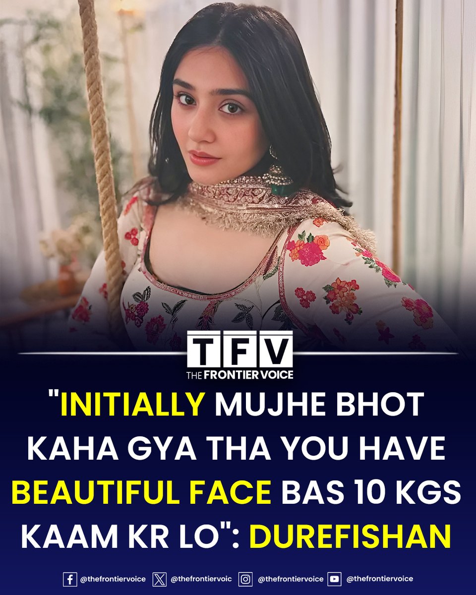 "Initially, I was often told, ‘You have a beautiful face, just lose 10 kgs,’ shares Durefishan. The actress opened up about how society tends to tie beauty standards with body weight, highlighting the constant pressure women face to look a certain way. Her words are a reminder