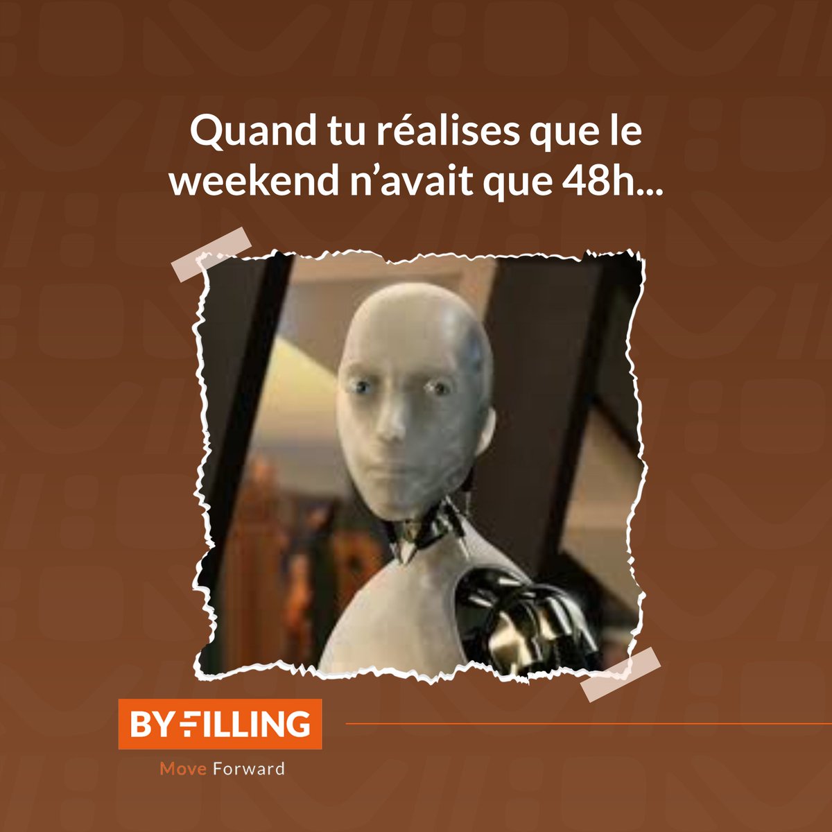 Ce moment où tu te rends compte que le weekend n'a duré que 48 heures... Mais ne t'inquiète pas, on fait comme si on était super actif aujourd'hui! 🤡🤡

#CrazyMonday