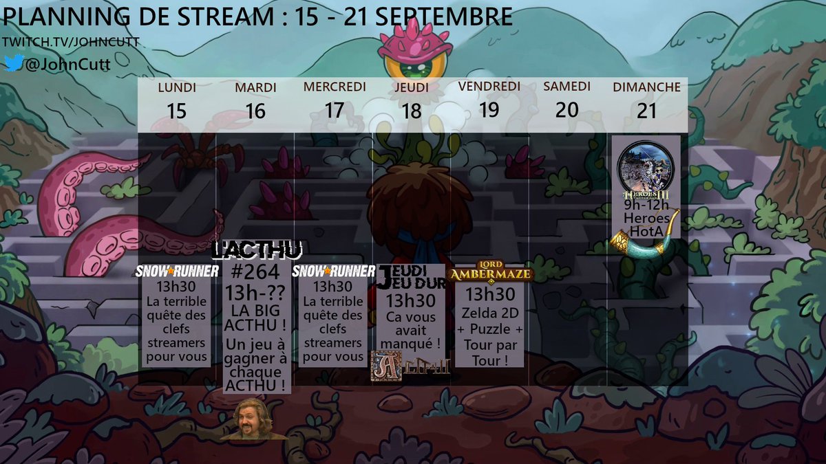 Pleins de jeux à gagner mardi et de la quête archi dure dans Snowrunner ! Voilà une semaine qui ferait rêver des philatélistes #Lescamionscestmieuxquelescons