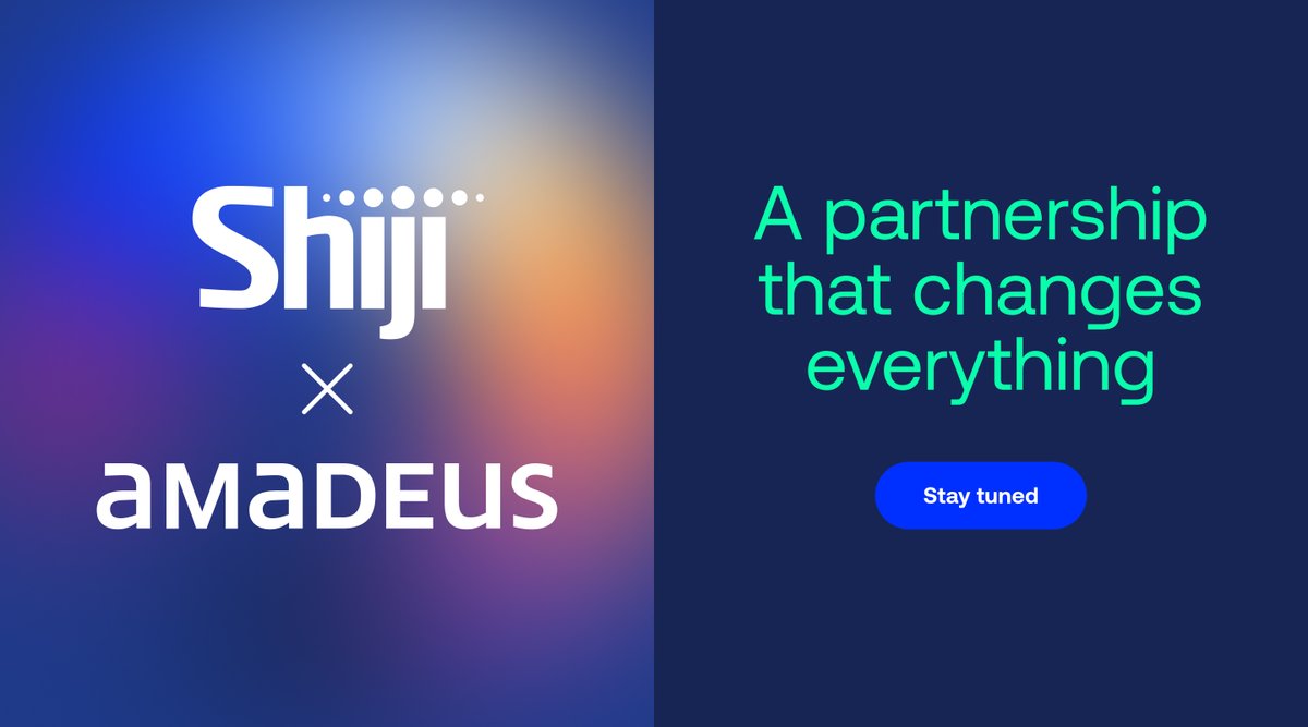 Shiji has partnered with <a href="/AmadeusITGroup/">Amadeus</a>! Read the full release here: shijigroup.com/press-news/ama…

#shiji #amadeus #hospitalitytechnology