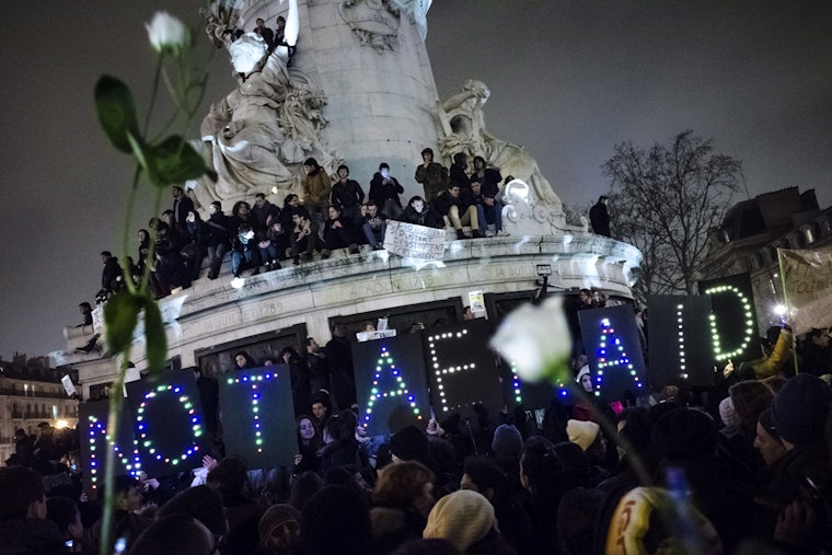 RealityTripper's tweet image. 10 years ago, the entire civilized world agreed that it was completely unacceptable and barbaric for violence to be committed against someone because they said or drew something offensive.

Now, a sizeable portion of the US and MSM downplays, defends, and even celebrates it.