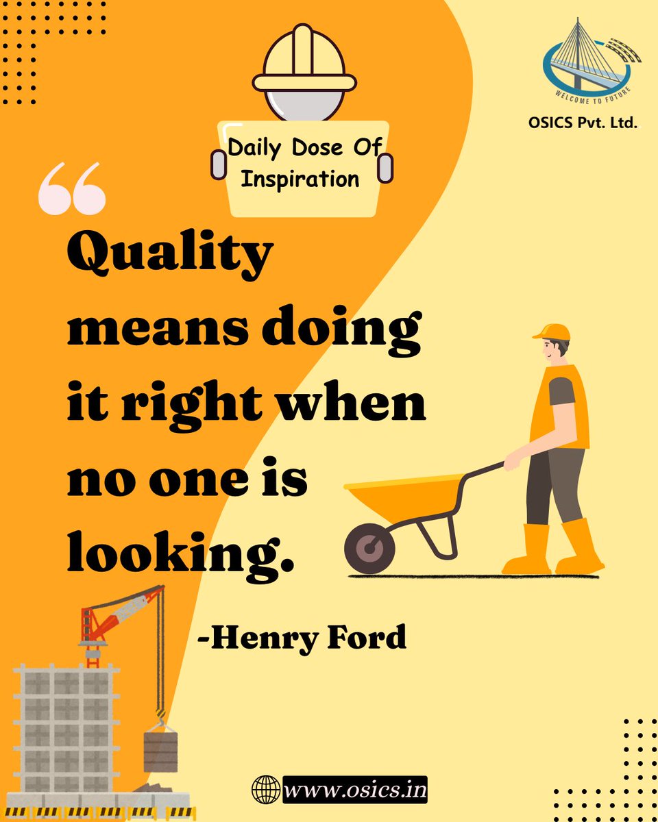 open_pvt7's tweet image. Behind every structure we build is a simple principle:
 True quality is what you do when no one’s watching.
Because integrity is the foundation of everything we create.
#InfrastructureConsulting #ExcellenceInExecution #QualityWithoutCompromise