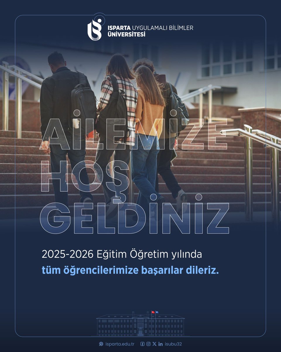 📢📝 Üniversitemizde 2025-2026 Eğitim-Öğretim Yılı Akademik Dönemi başladı. 
🔔Ailemize yeni katılan öğrencilerimize hoş geldiniz der, yeni akademik yılda akademisyenlerimize ve öğrencilerimize başarılar dileriz.