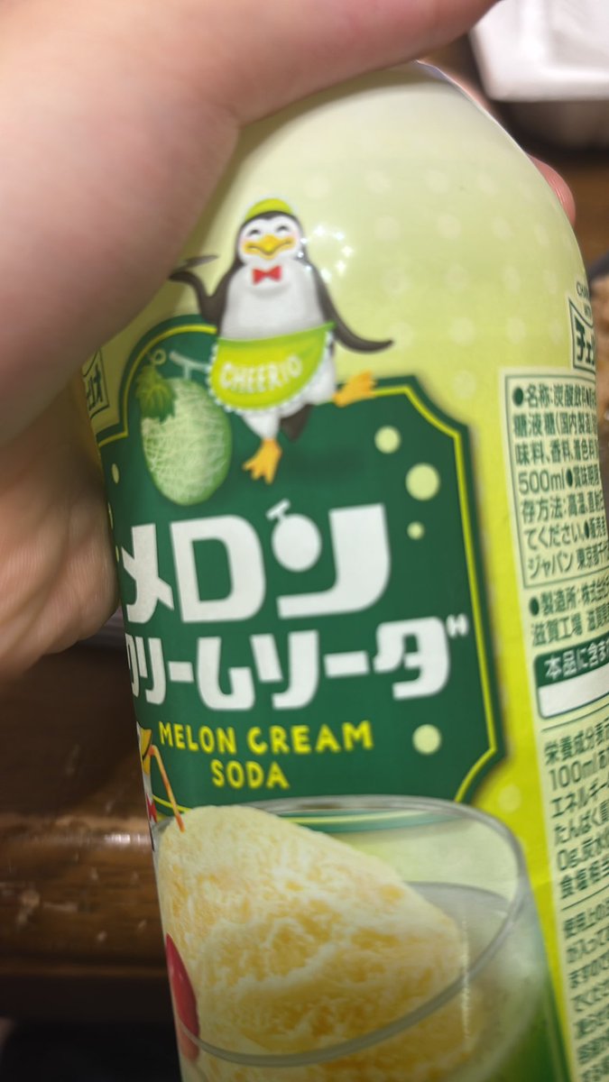 メロンソーダこんなもんなのか。