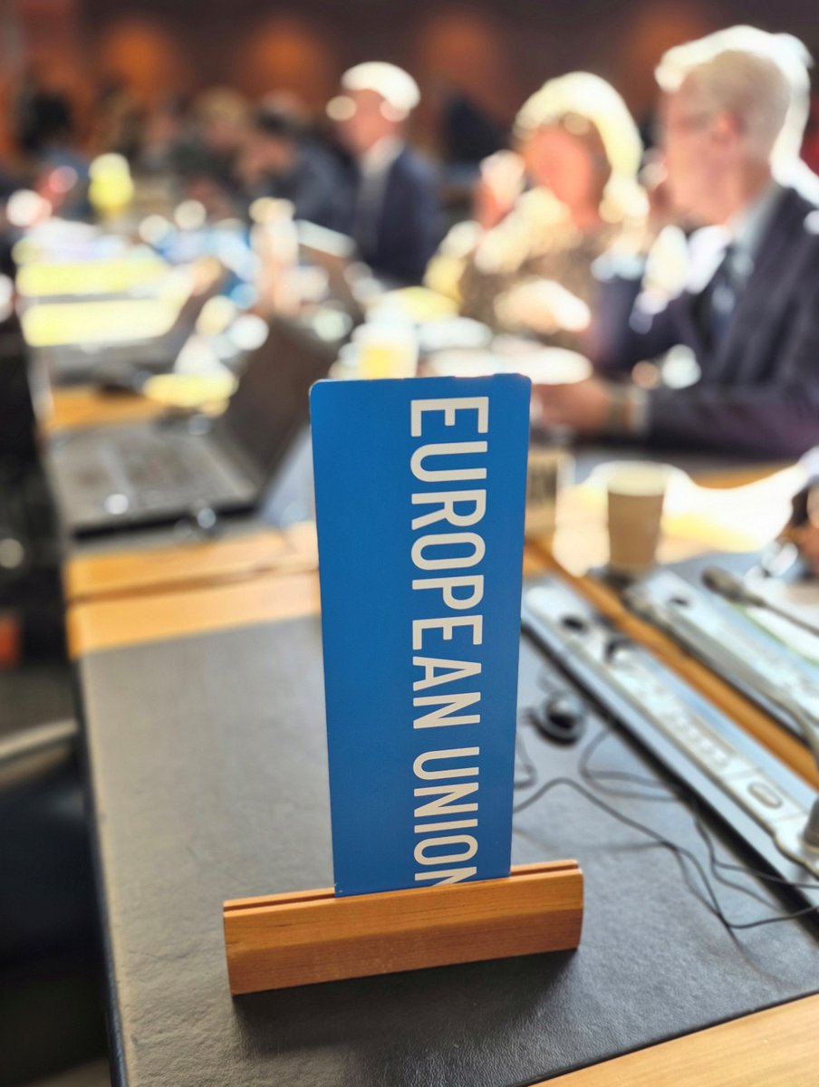 EUmissionWTO's tweet photo. Today, WTO members celebrate the entry into force of the Agreement on #FisheriesSubsidies – the first WTO multilateral deal on environmental sustainability.

The 🇪🇺 strongly supported this deal, a milestone for sustainable fisheries and healthier oceans for future generations.🐟 https://t.co/l7P7t8qMk5