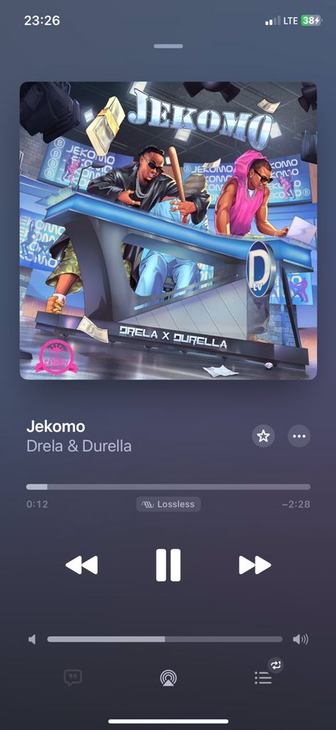 New Week New Music 😎 DRELA Team Up With DURELLA They Title This One 
(JEKOMO) #JEKOMO_OUTNOW🤲

Song Out Worldwide 
Stream Here &gt;&gt;&gt; unitedmasters.com/m/jekomo-1
