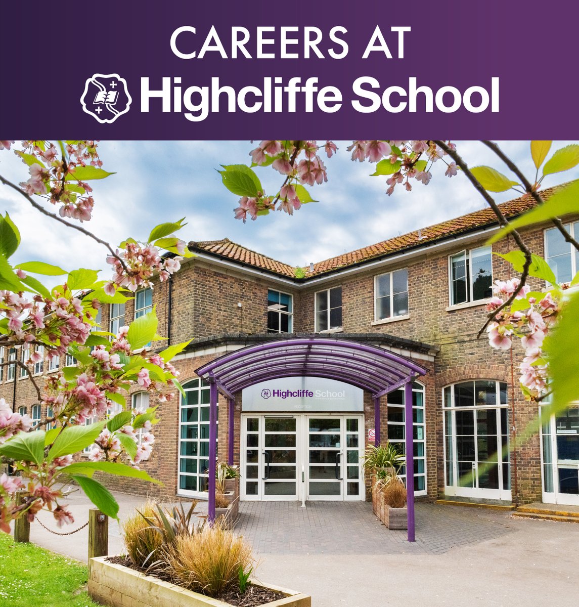 We are seeking to appoint for the following vacancies:

English Teacher (Maternity Cover)
Sixth Form Study Mentor
Teaching Assistant 

For more information and to apply, please head to the link below:

highcliffe.school/Vacancies