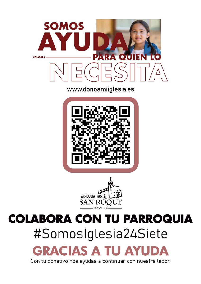 PSanRoqueSev's tweet photo. HORARIOS PARROQUIA DE SAN ROQUE
CURSO 2025-2026 | https://t.co/t3fEPcDMP1
