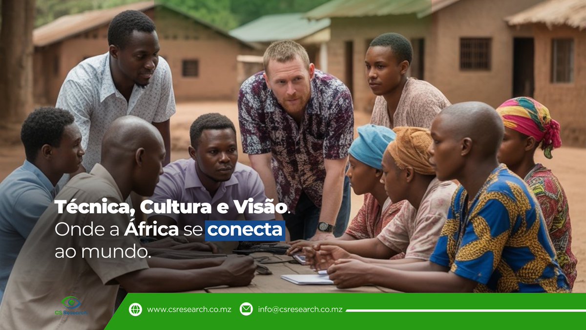 CSResearch_lda's tweet image. Unimos técnica, cultura e visão para criar soluções globais com base local. 
Porque o futuro se constrói quando África fala com a sua própria voz.
#CSResearch #Excelência #impacto