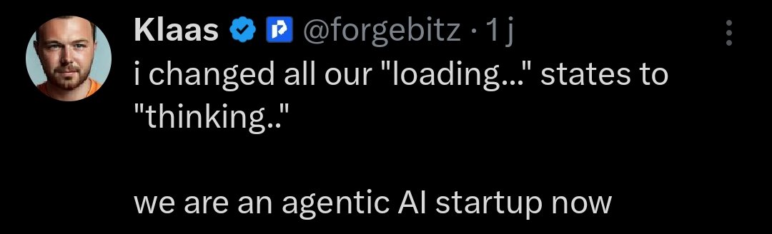 PatternicaSoft's tweet photo. Smart move 🤗 

#itfun #AI #AIstartup https://t.co/5mLr6oHgW0