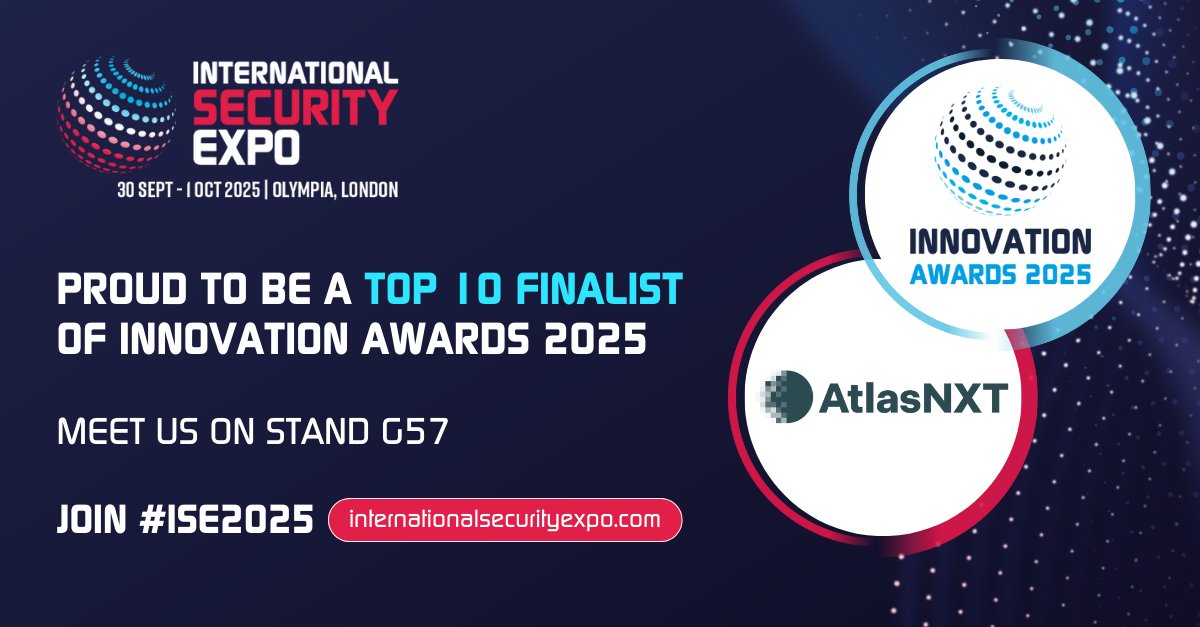 Thrilled that <a href="/AtlasNxt/">AtlasNXT</a>  - the world’s most advanced duty of care platform is a Top 10 finalist in the ISE Innovation Awards 2025. See it in action at zurl.co/U2fpX  

#ISE2025 #dutyofcare #AtlasNXT