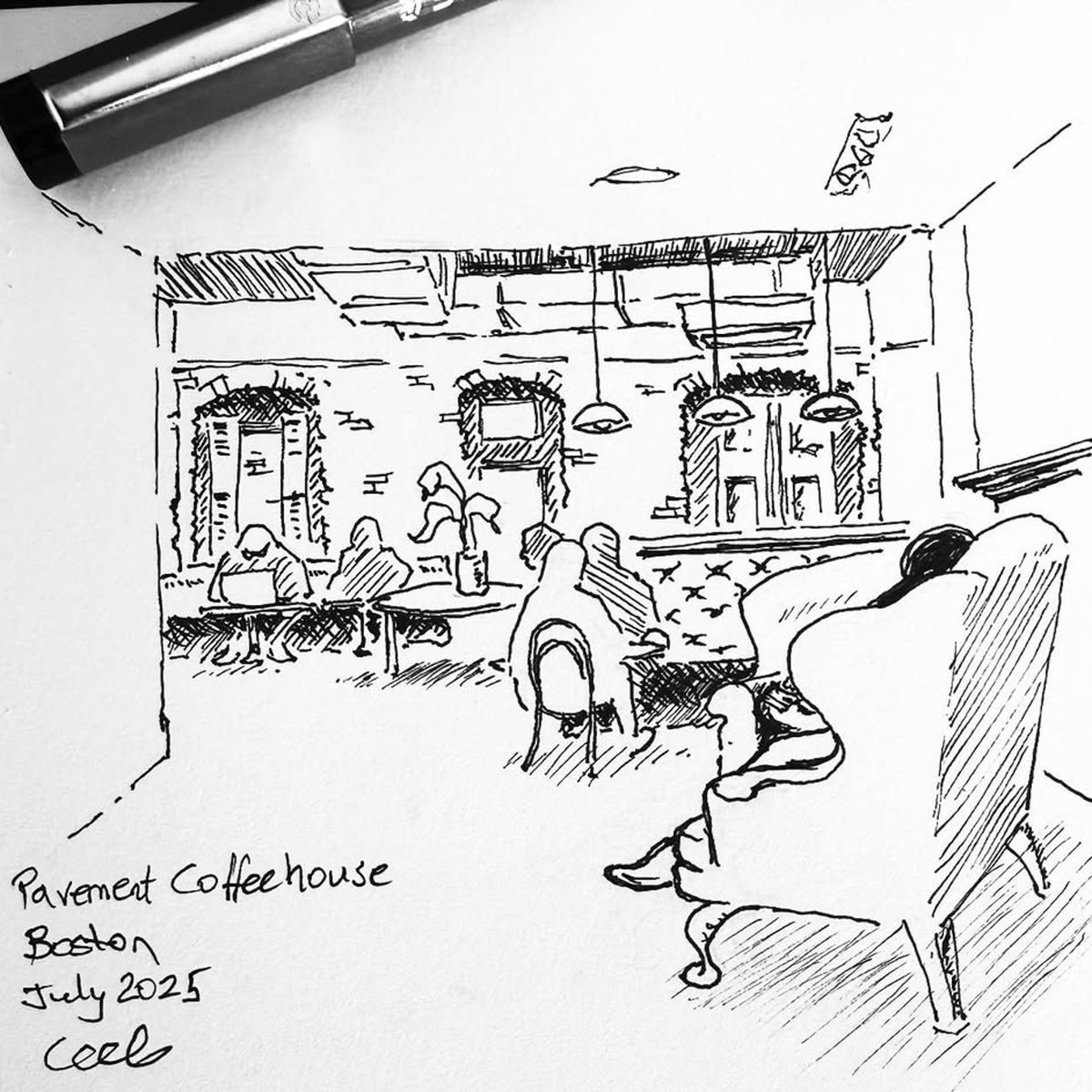 How cool is this sketch by Bob Von Drummond?! ✏️  

We love seeing Pavement-related art. Be sure to tag us if you’ve created something so we can see!