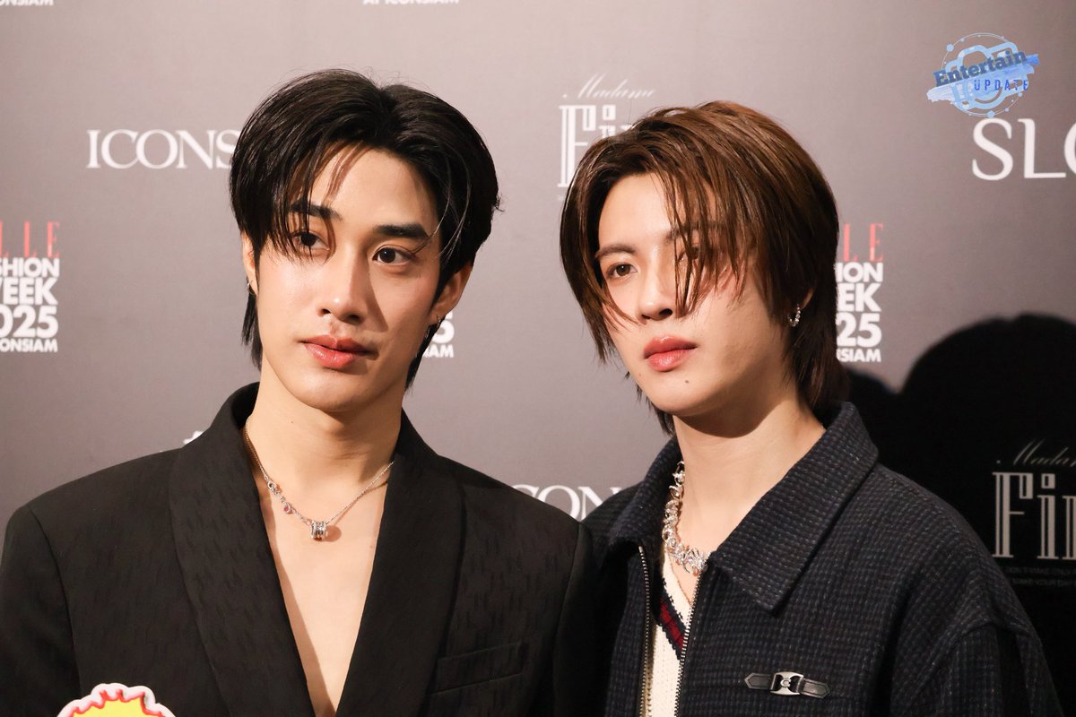 เติ้ล-เฟิร์สวัน ร่วมงานแถลงข่าว  ELLE FASHION WEEK 2025 

#EFW2025PressCon 
#EFW2025 #SeeYouAtTheTent
#EFW2025xDMD
#Tle_mtm #FirstOne