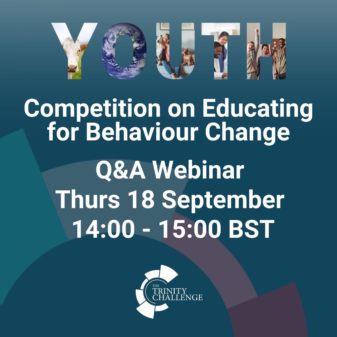 Have you signed up for our Youth Competition Application Q&amp;A webinar yet? This year we are looking for innovative ways of approaching a wider range of #OneHealth topics, through the lens of behaviour change. Sign up today to access top tips: ow.ly/74Y850WVGx1