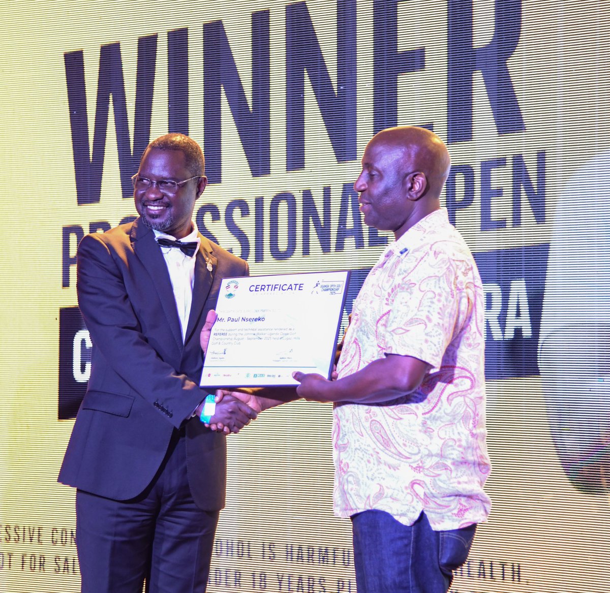 Uganda Golf Union tweet media