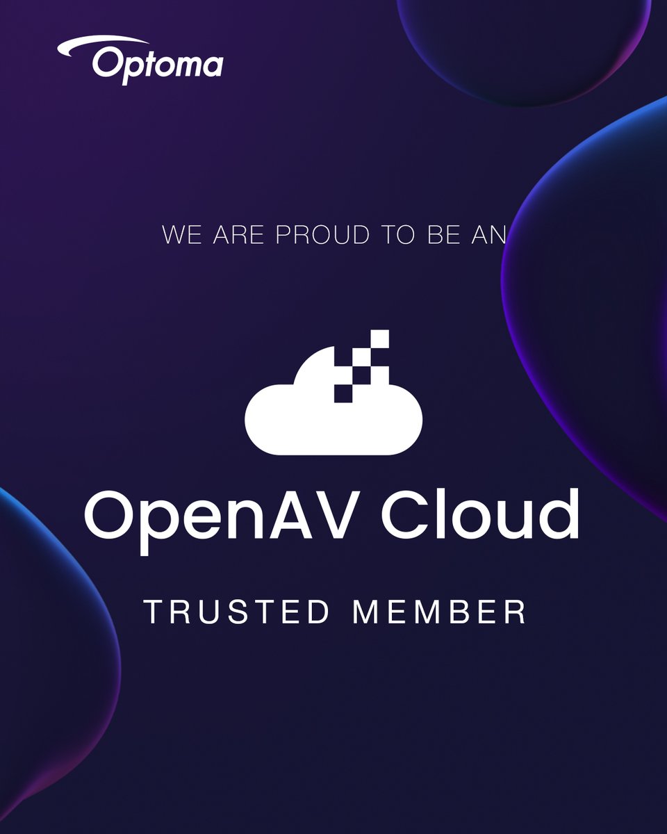 📢 Optoma joins OpenAV Cloud!
We’re driving open, interoperable, and secure AV innovation with OMS + open APIs.
A future where your AV systems just work—together. 🌐
🔗 bit.ly/4mZiaQU
#Optoma #AVInnovation #OpenAVCloud