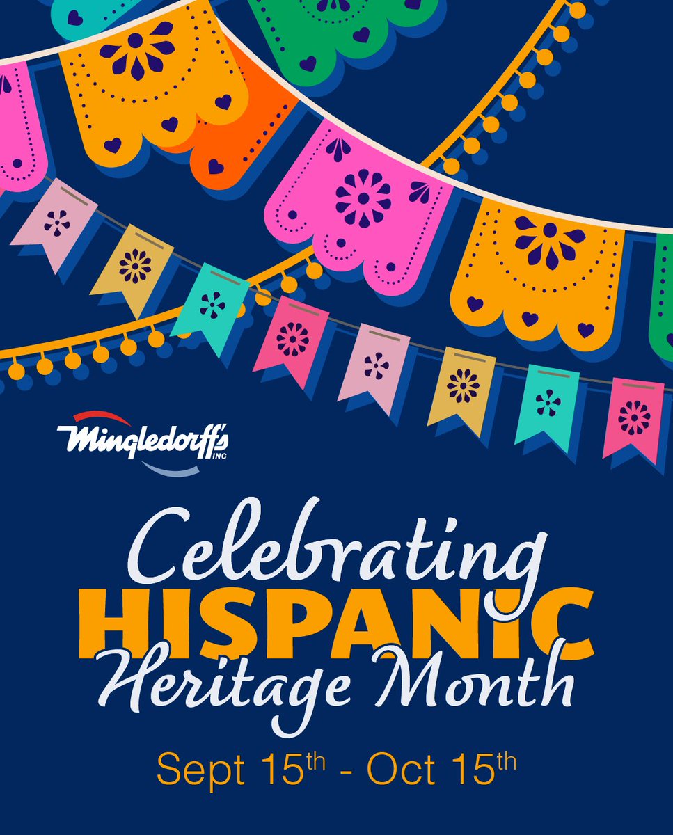 ¡Feliz Mes de la Herencia Hispana!

From Sept 15–Oct 15, we celebrate  the culture, the people, the traditions, and the contributions of the Hispanic community in our own neighborhood and neighborhoods everywhere. Mingledorff's honors our employees, the makers, installers,