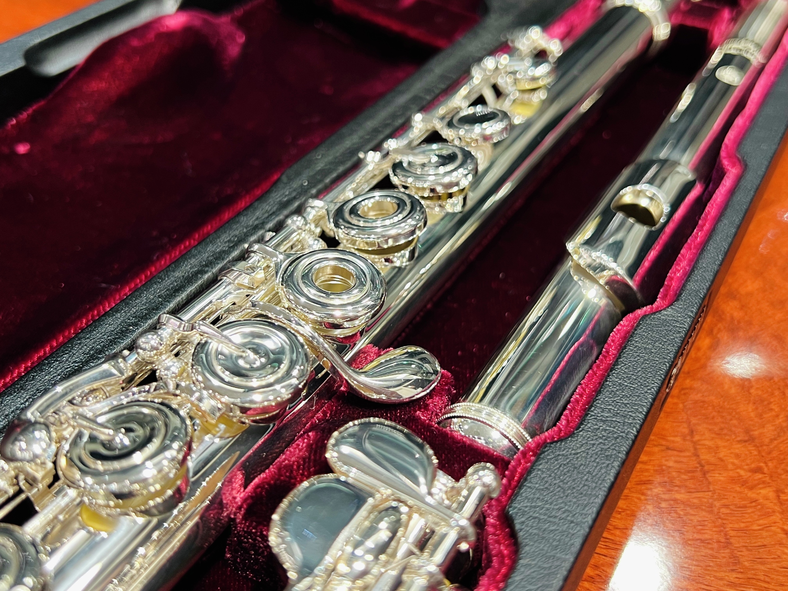 KAWAI KFL-145ES フルート リッププレート銀製 希少 美品 ケース