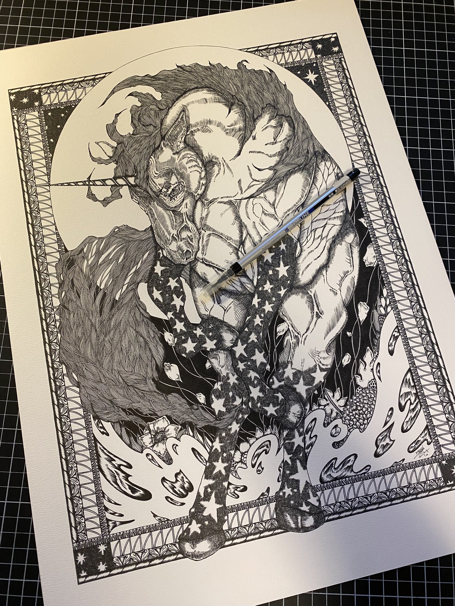 原 良輔/ 筆ペン画家 on X: 