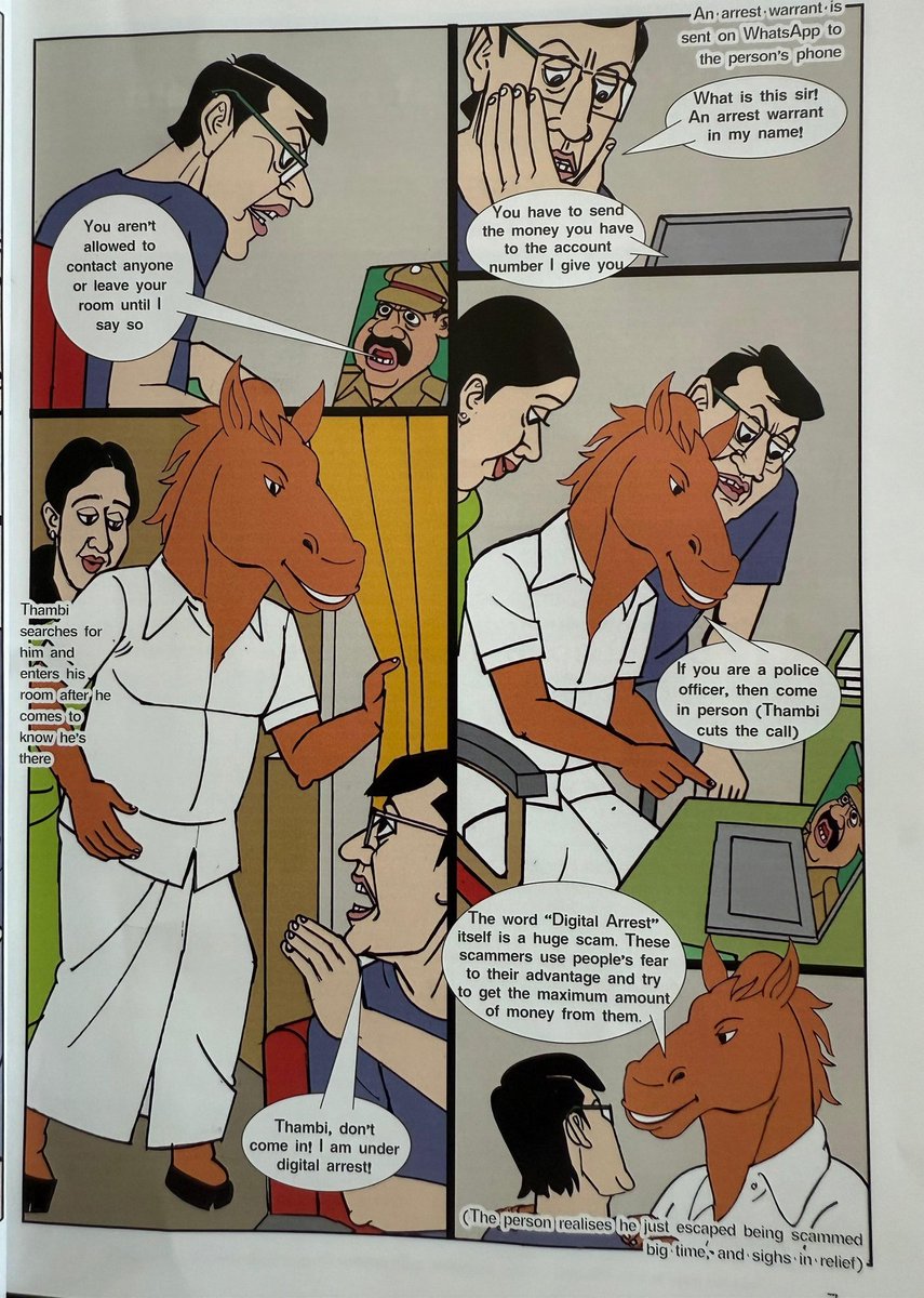 Emerging cyber crime demands emerging vigilance. Protect your data,protect yourself.
Awareness Theme : "Beware of Digital Arrest Scams"

Content provided by <a href="/tnpoliceoffl/">Tamil Nadu Police</a>