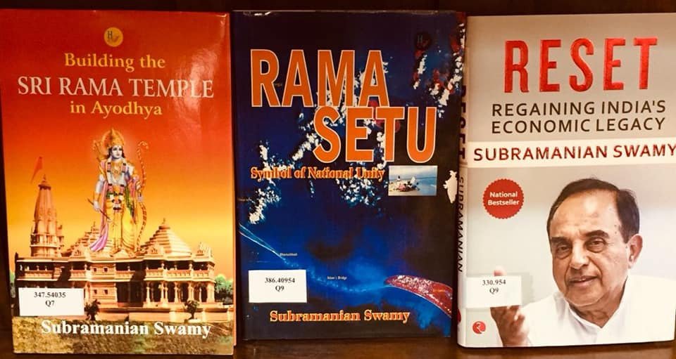 parliament_lib's tweet photo. Dr. Swamy is the author of several books, research papers and articles in journals.
#subramanianswamy #parliamentlibrary https://t.co/iL5zNgI0m5