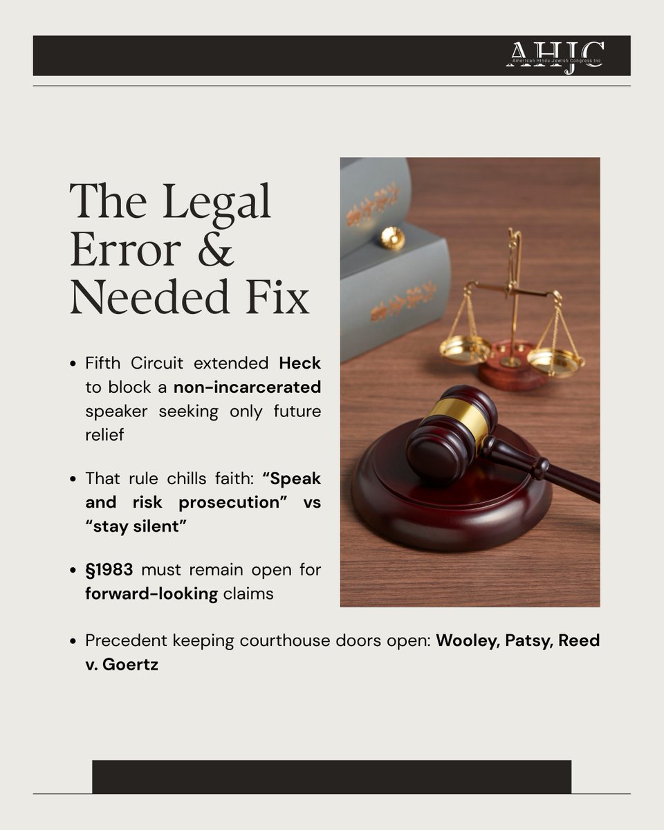 American Hindu Jewish Congress tweet media