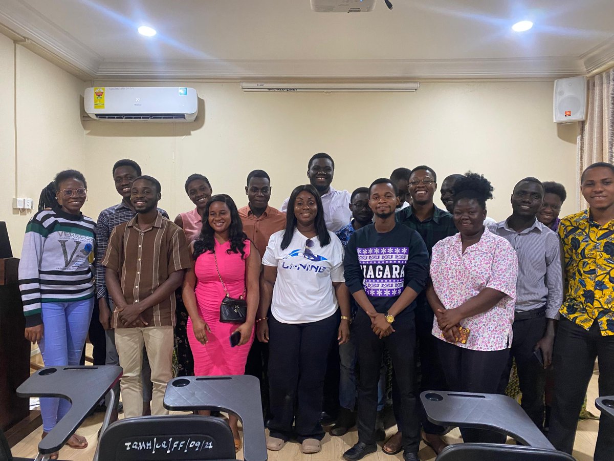 Gamh_official's tweet photo. President of GAMH, Dr. (MH) Sandra Ashong, and her team engages Current Medical Herbalist Interns at Mampong, Akuapim in a pivotal dialogue. We addressed challenges, celebrated their innovative projects, and reaffirmed our commitment to advancing Medical Herbalism in Ghana. https://t.co/tHGWhe9mxX