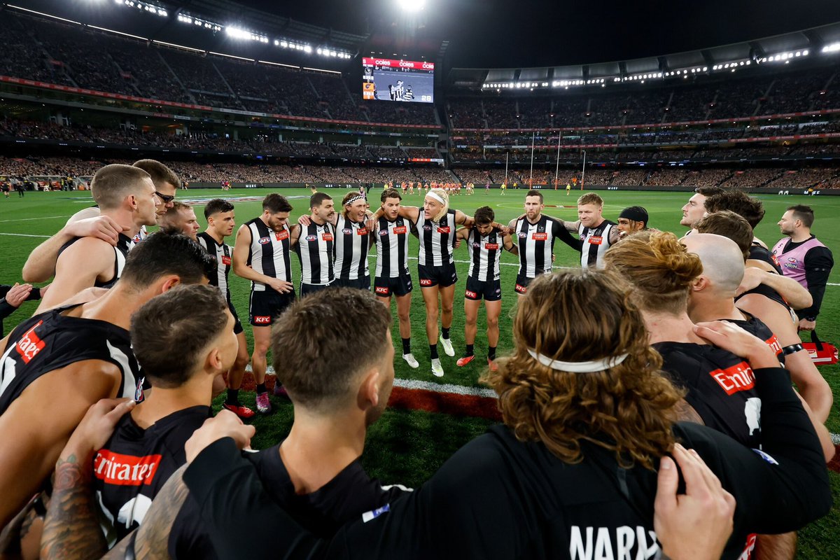 I will never forget the euphoria of the 2023 preliminary final. Absolutely cannot wait for 95,000+ at the MCG again this week. 

Let’s be loud Magpie Army - GO PIES!🖤🤍