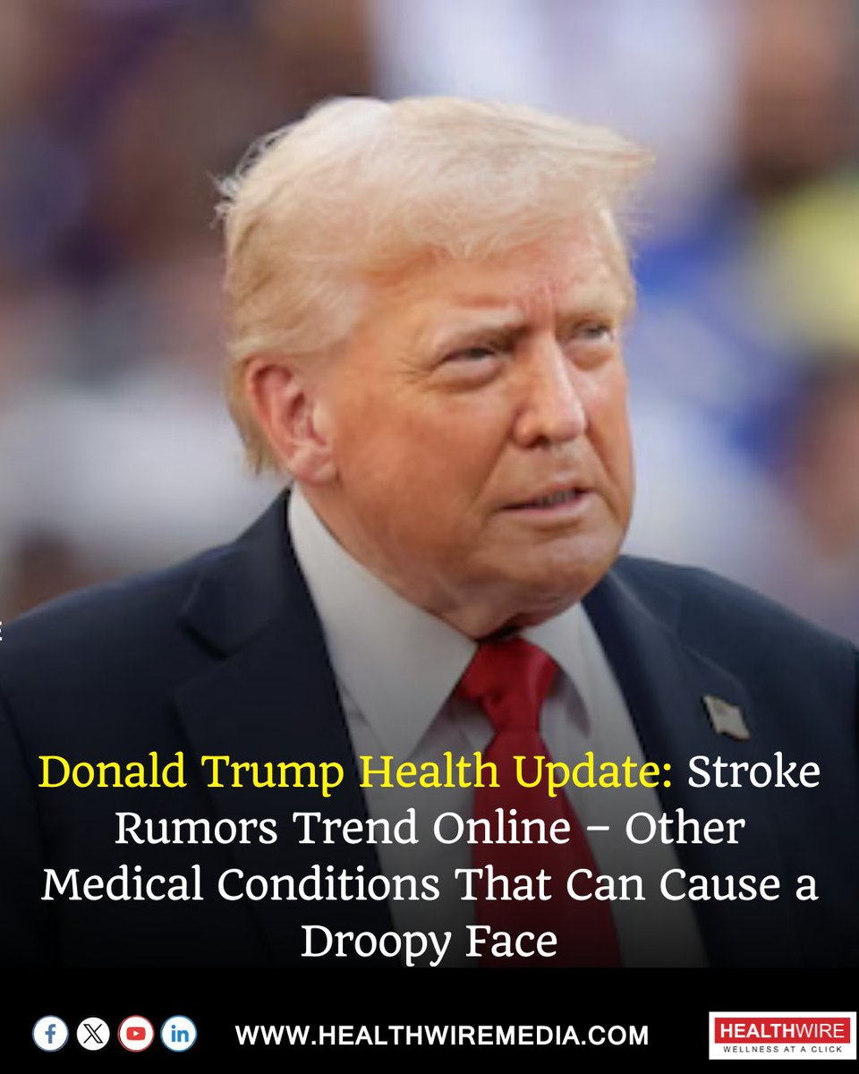 HealthwireMedia's tweet image. News that You might have missed! Stay Updated with Healthwire Media

#donaldtrump #trumphealth #stroke #medicalcondition #kidney #kidneydisease #backpain #healthnews #healthupdate #healthwiremedia