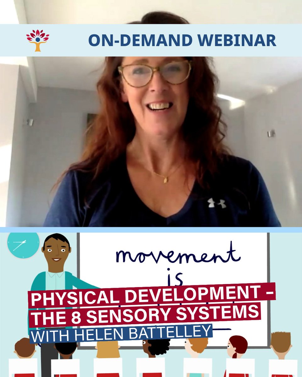 Transform your understanding of child development with <a href="/HBattelley/">Helen Battelley</a>'s webinar on the 8 Sensory Systems! Discover the 3 "hidden" senses &amp; evidence-based strategies for sensory-rich learning environments.

eu1.hubs.ly/H0n0G_B0 

#EarlyYears #ProfessionalDevelopment