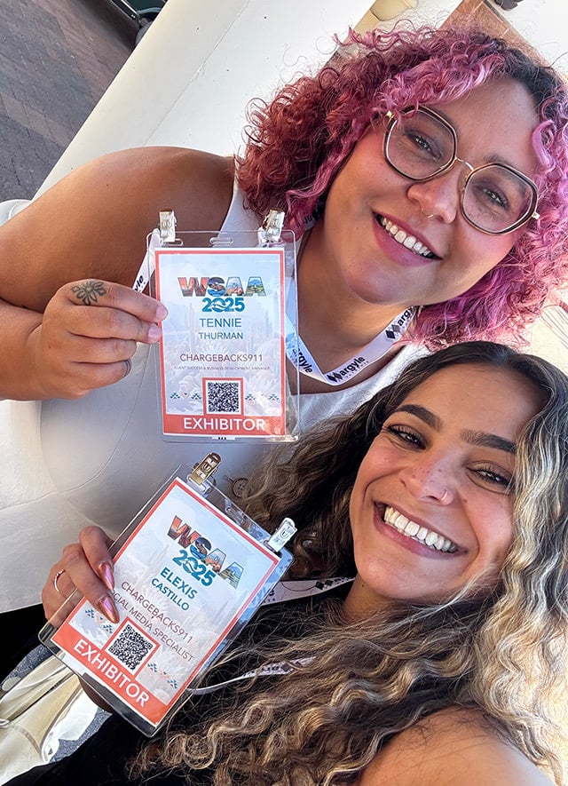 WSAA was amazing! ✨ We loved connecting with so many of you at our booth to discuss chargeback strategies and staying ahead of VAMP changes.

Let's keep the conversation going! Send us a message 💬
 #ChargebackSolutions #Fintech  
<a href="/Chargebacks911/">Chargebacks911</a>
<a href="/WSAcquirsAssoc/">Western States Acquirers Association</a>