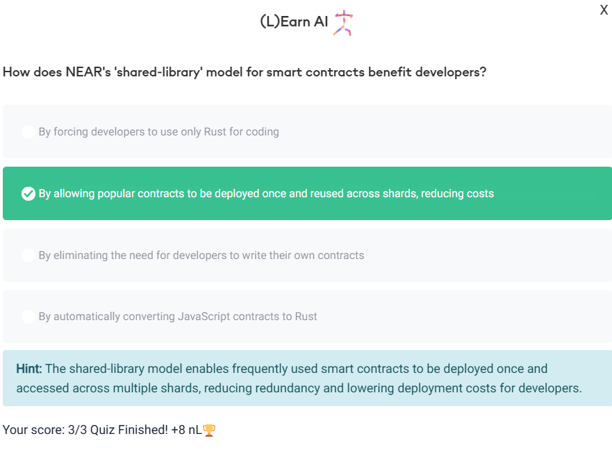 eagle_pham's tweet photo. Studying with Verifiable AI  is the future of learning. Already live at @LearnNEAR 📷 https://t.co/qy7ikXh4IP