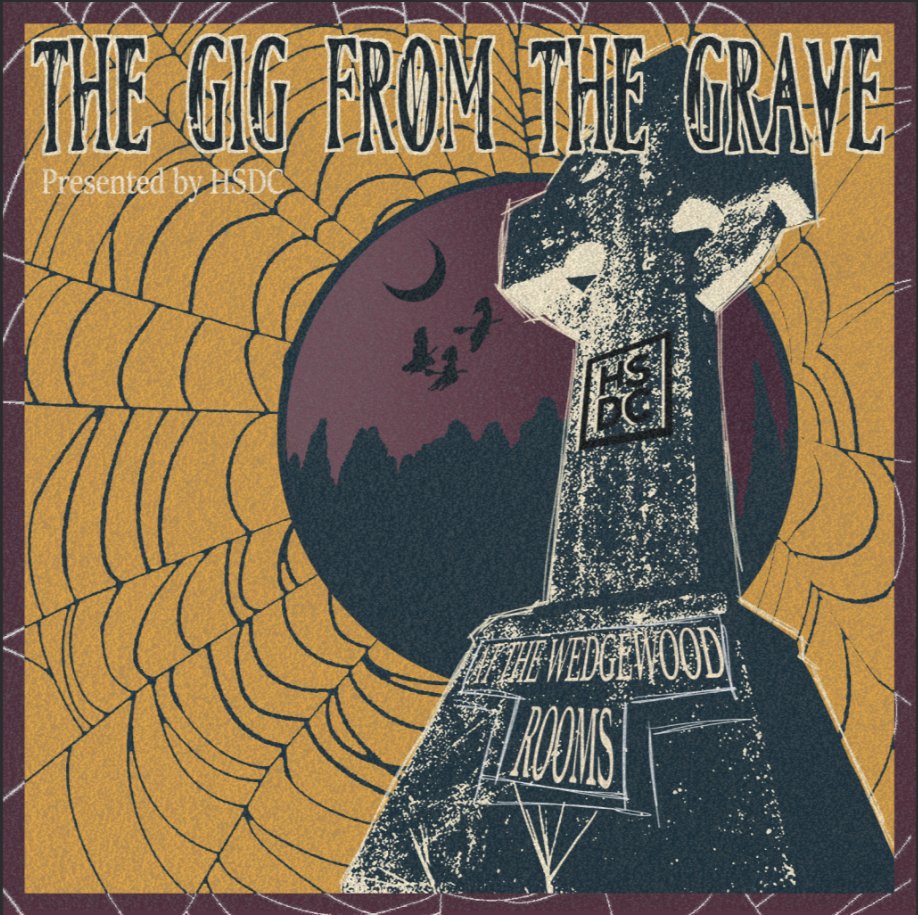 🌟Just Confirmed🌟 HSDC are back on Tuesday 21st October for their annual Halloween show ‘The Gig From The Grave’!🕸

Tickets £5.00 in advance, on sale now from wedgewood-rooms.co.uk