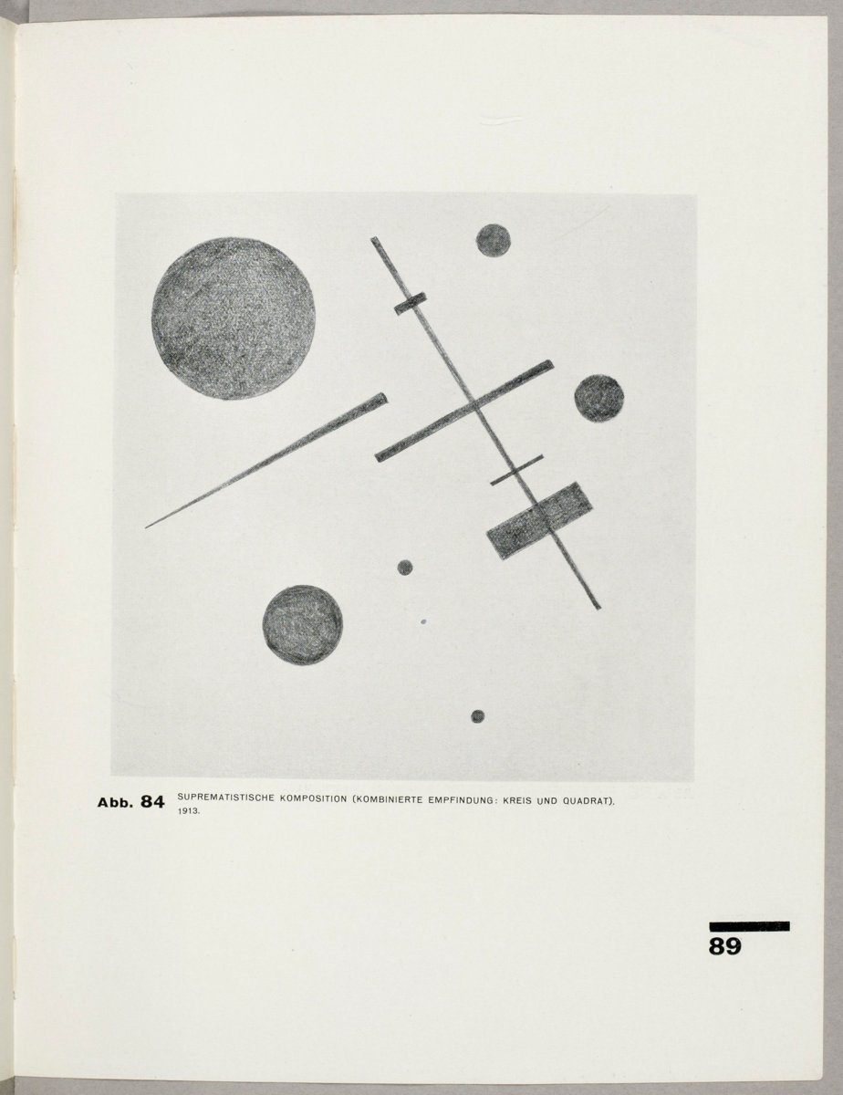 Suprematistic composition (Combined feeling: Circle and square) #artbots #malevich
