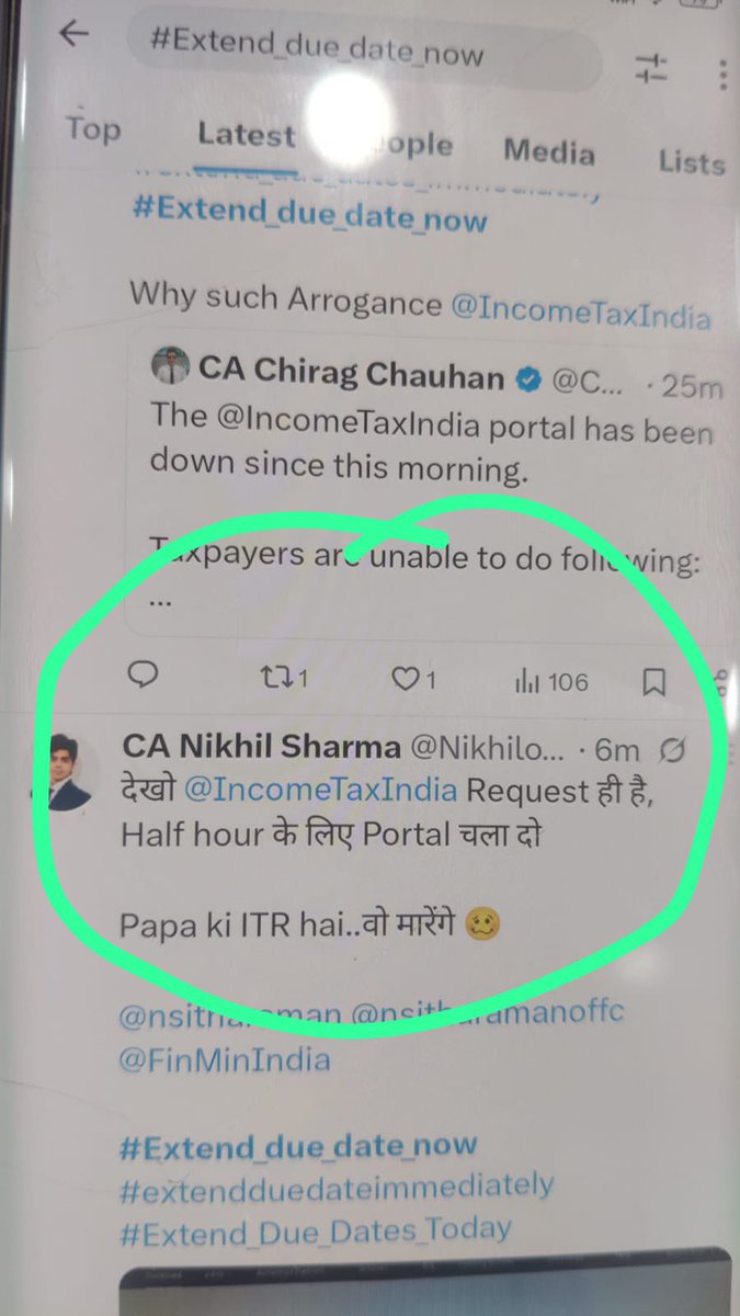 chitranjan007's tweet photo. @nsitharamanoffc मैडम देखो लोग कितनी दिक्कत में हैं और कितना प्रेशर है उनके ऊपर
If you can't extend the due date of Income Tax Return then please run the site smoothly atleast for 2 hrs without any glitch.
Thanks https://t.co/9yB9ZVTpCI